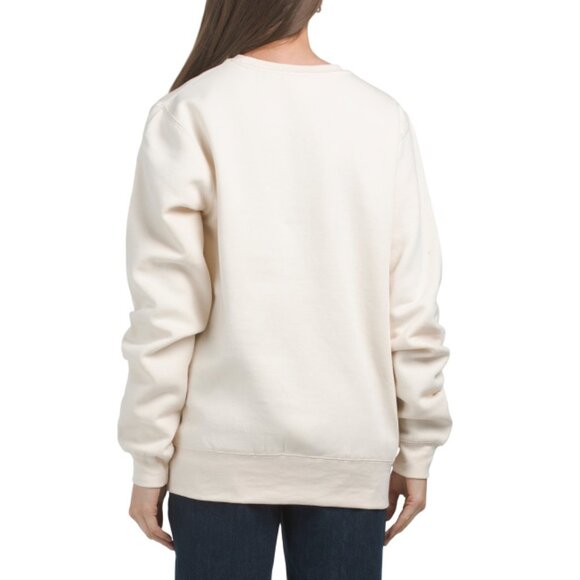 PACIFIC & CO White Team Conrad Crew Neck Sweatshirt - Picture 2 of 2